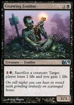 Gnawing Zombie (Abnagender Zombie)